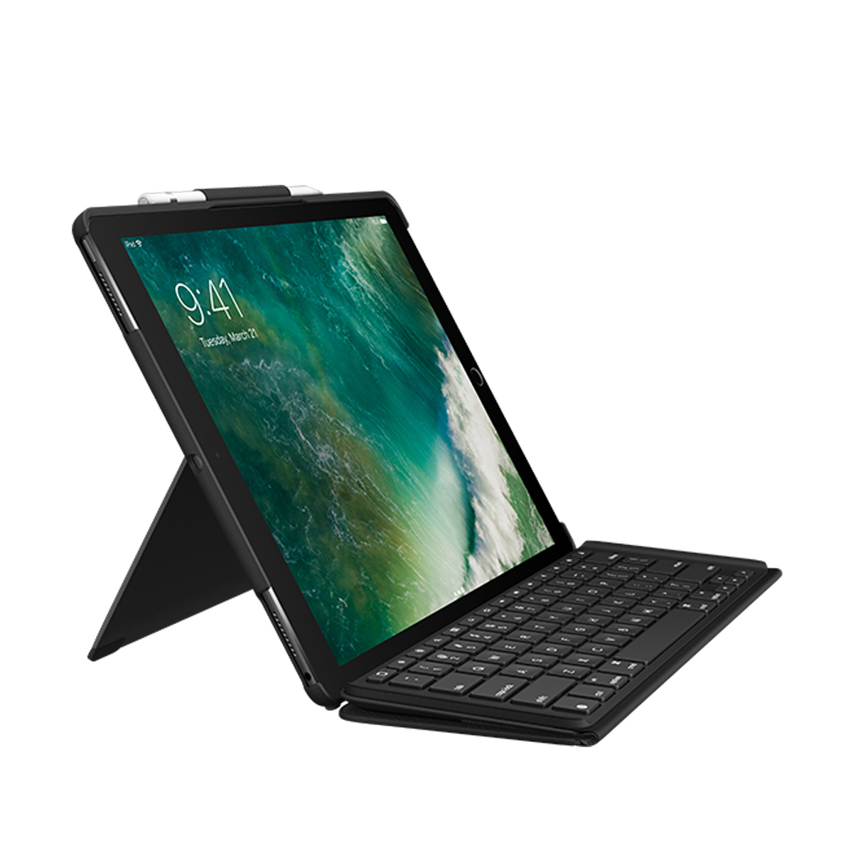 【フルセット】iPadpro12.9 ApplePencil SLIMCOMBO Logitech - Slim Combo with Detachable Keyboard and Smart