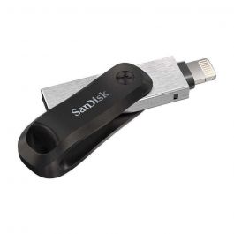 SanDisk iXpand Flash Drive Go 128GB - USB3.0 + Lightning - for iPhone and iPad