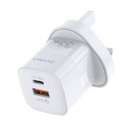Choetech Power Delivery 33W USB-C Wall Charger, White