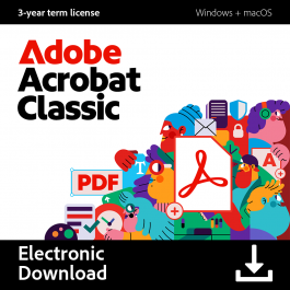 Adobe Acrobat Classic 3 Years ESD UAE