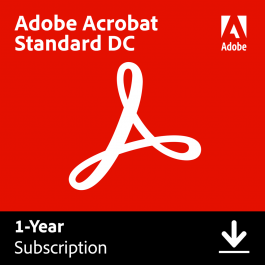 Adobe Acrobat Standard 1 Year Sub
