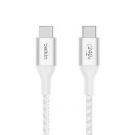 BELKIN - CABLE - BRAIDED - C TO C - 240W - 2M - WHITE