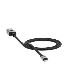 Mophie - Charge and Sync Cable-USB-A to Lightning 1M - Black
