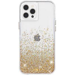 Case-mate - iPhone 12 & 12 Pro - Twinkle Ombré - Gold w/ Micropel
