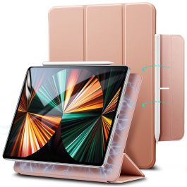 ESR Rebound Magnetic with Clasp for iPad Pro 12.9 2021 Rose Gold