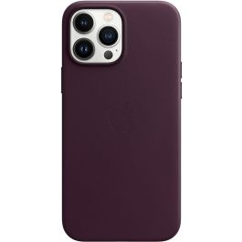 iPhone 13 Pro Leather Case with MagSafe - Dark Cherry