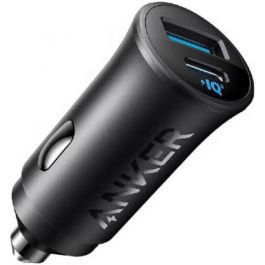 Anker Car Charger (30W, 2 Ports) Black