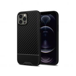 Spigen - Core Armor Case for iPhone 12 Pro Max - Black