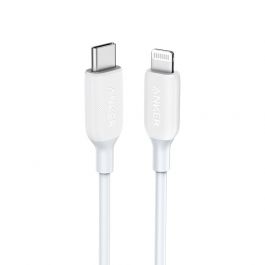 A8832H21|Anker PowerLine III USB-C to Lightning 2.0 Cable 3ft - White