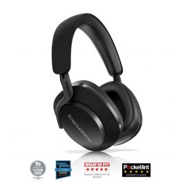 B&W Px7 S2 Premium Wireless Over-ear Noise-canceling Headphones - Black