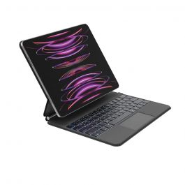 Belkin iPad Keyboard for 12.9" iPad  Pro (750mAh 64 Keys Standby 365 days), Black, Arabic/English Keyboard