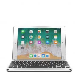 Brydge - Aluminium Bluetooth Keyboard for 5th Gen iPad, iPad Air, iPad Air 2 & iPad Pro 9.7-inch - Silver