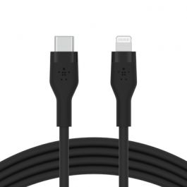 Belkin - Cable - Silicone - Lightning to Type-C - 1m - Black