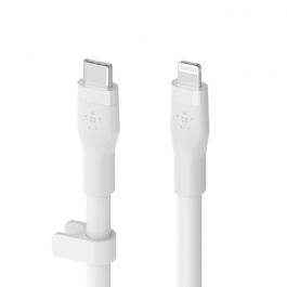 Belkin - Cable - Silicone - Lightning to Type-C - 3m - White