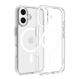 Dviced Magsafe iPhone 16 case clear - White