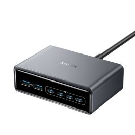 Anker Prime Charger (200W, 6 Ports, GaN) B2B - UK Silver Iteration 1