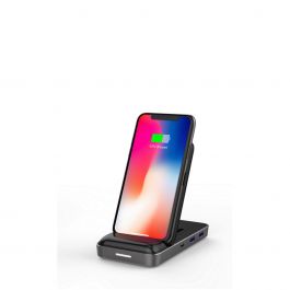 HyperDrive - 7.5W Wireless Charger Stand USB-C Hub