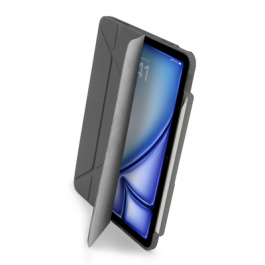 Pipetto iPad Air 11 (2024/2022/2020)  Origami No3 Pencil Case - Grey