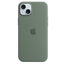 iPhone 15 Plus Silicone Case with MagSafe - Cypress