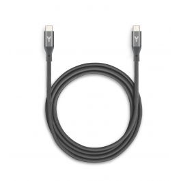 iSTYLE BRAIDED USB-C CABLE 1.8m Space Gray