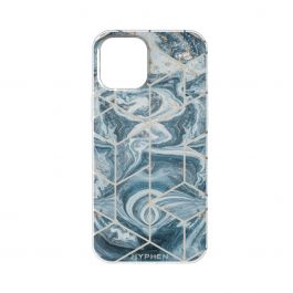 HYPHEN Marble Case - Pacific Blue - iPhone 12 Pro Max - 6.7