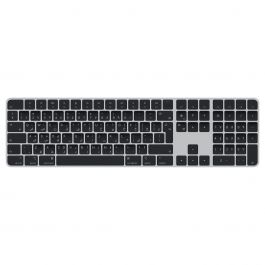 Magic Keyboard with Touch ID and Numeric Keypad for Mac models with Apple silicon - Black Keys - Arabic