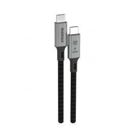 Momax Elite 240W USB-C to USB-C 4 40Gbps cable 1m Black