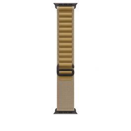 49mm Tan Alpine Loop - Large - Black Titanium Finish