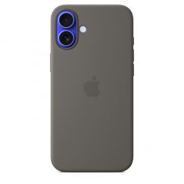 iPhone 16 Plus Silicone Case with MagSafe - Stone Gray