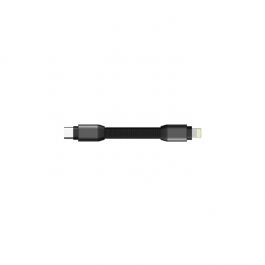 Rolling Square inCharge mini USB-C to Lightning Cable - Black