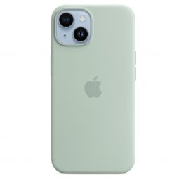 iPhone 14 Silicone Case with MagSafe - Succulent