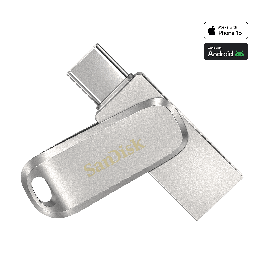 SanDisk Ultra Dual Drive Luxe USB Type-C 512GB - 150MB/s, USB 3.1 Gen 1