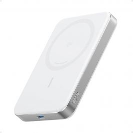 Anker Anker MagGo ultra slim Power Bank 10k mah , 30 w with cable , 15 w mag safe - white