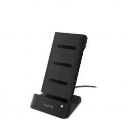 Odoyo - Wireless Charging Dock AND Portable Battery Pack 6000mAh/22.2Wh - Black