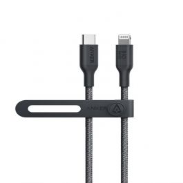 Anker 542 USB-C to Lightning Cable Bio-Based 3ft Black