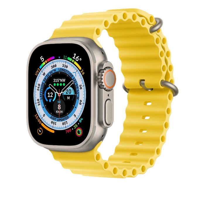 Buy 49mm Yellow Ocean Band Online at Best Prices iSTYLE Apple UAE