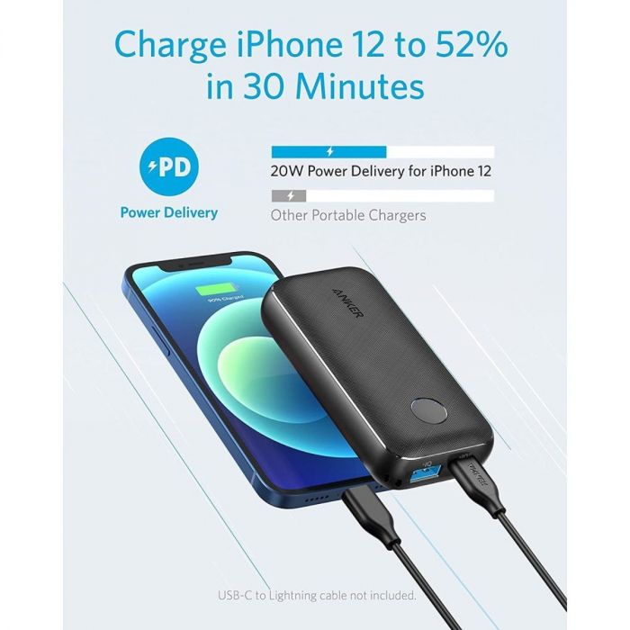 Anker PowerCore Redux Powerbank 10000mAh - Black - iSTYLE