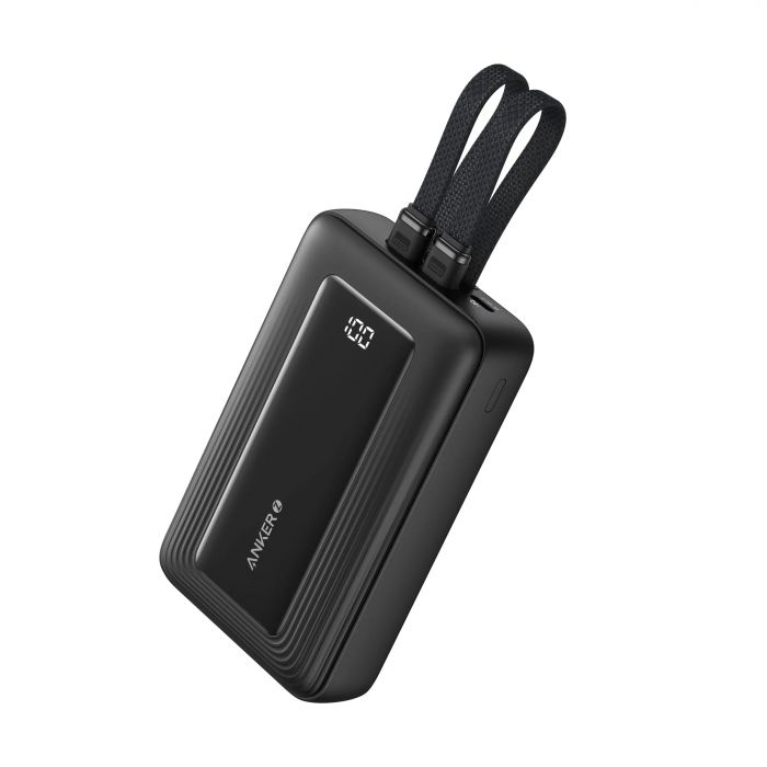 Anker Power Bank (20K,30W, Built-In USB-C+Lightning Cable Anker Power Bank (20K,30W, Built-In USB-C+Lightning Cable