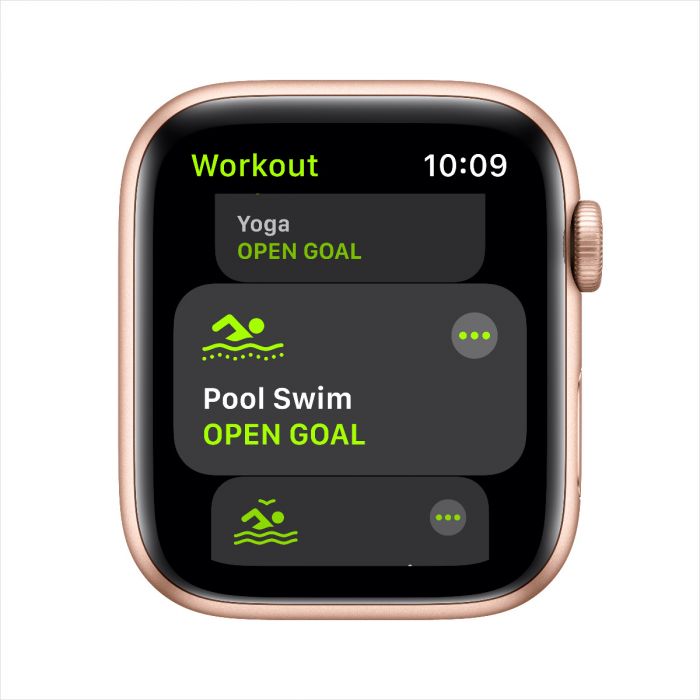 Buy Apple Watch SE GPS 44mm Gold Aluminium Case with Pink Sand Sport Band iSTYLE Apple UAE