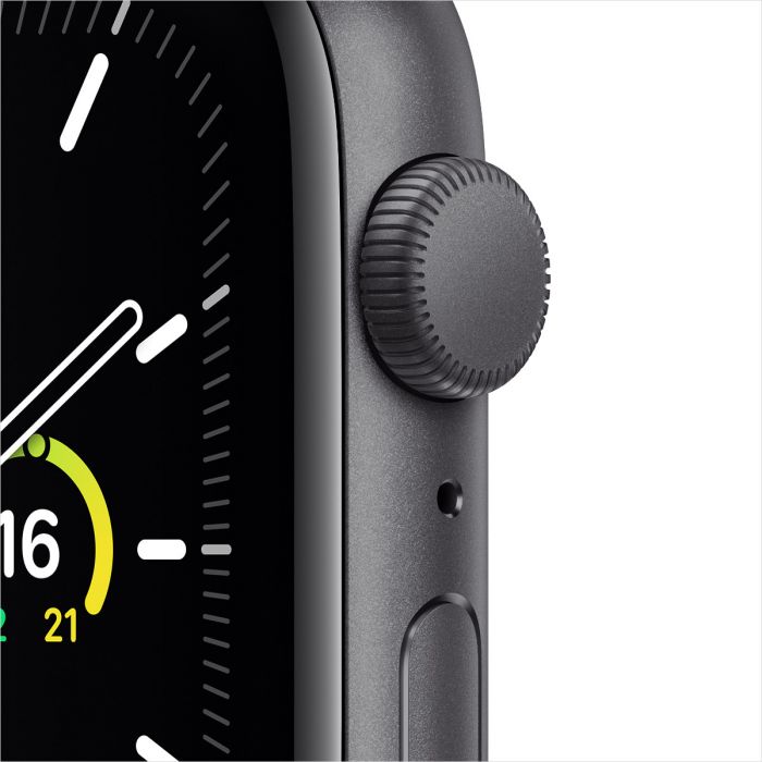 Buy Apple Watch SE GPS 40mm Space Gray Aluminium Case with Black Sport Band iSTYLE Apple UAE