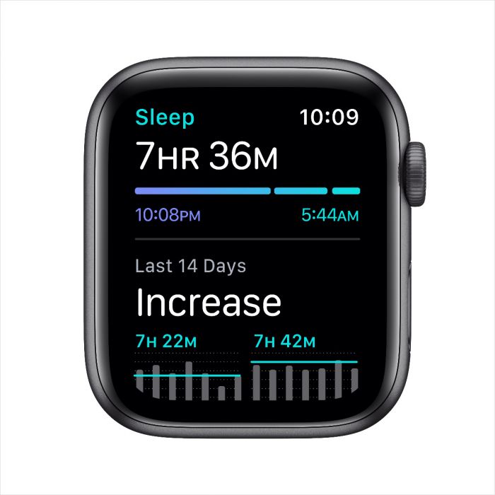 Buy Apple Watch SE GPS 44mm Space Gray Aluminium Case with Black Sport Band Regular iSTYLE Apple UAE