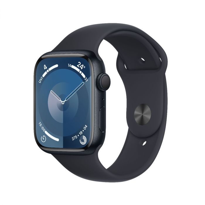 Buy Apple Watch Series 9 GPS 41mm Midnight Aluminium Case with Midnight Sport Band S M Online iSTYLE Apple UAE
