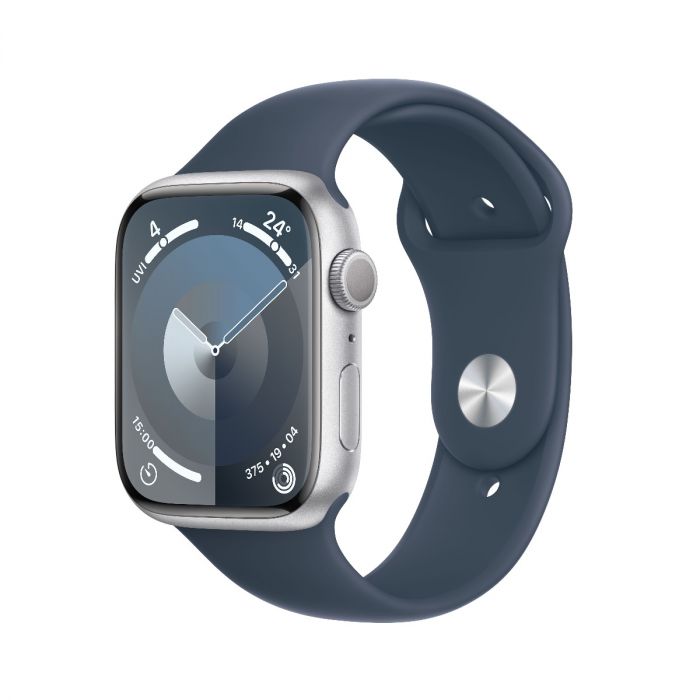 Storm gray apple watch band top