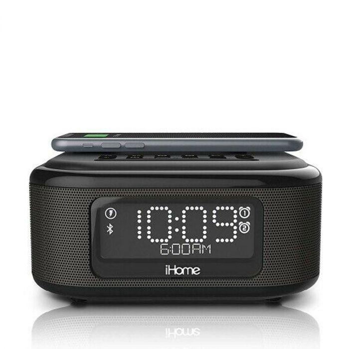 iHome - IBTW23BE Alarm Clock + Wireless Charging - iSTYLE Apple UAE