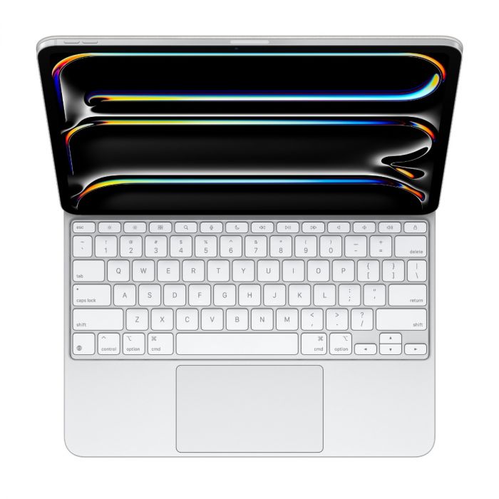 Magic Keyboard for iPad Pro 13‑inch (M4) - Arabic - White - Apple