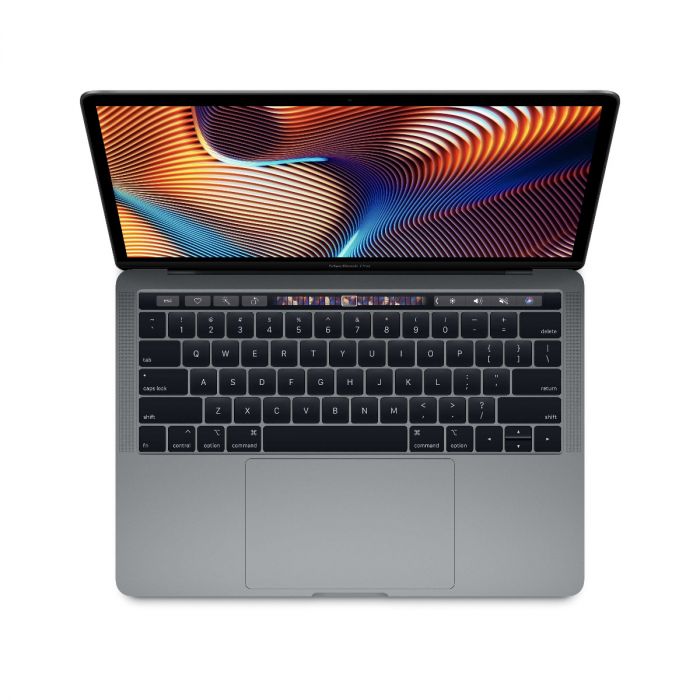 13 inch MacBook Pro with Touch Bar 2.3GHz quad core 8th generation Intel Core i5 processor 256GB Space Grey iSTYLE Apple UAE