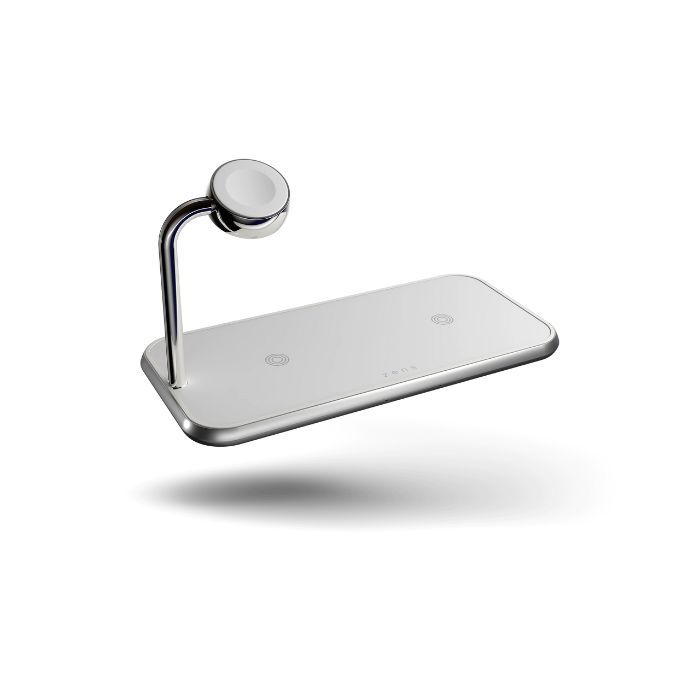 Buy Zens Aluminium Dual Wireless Charger Watch 10W White at Best Price Online iSTYLE Apple UAE iSTYLE Apple UAE