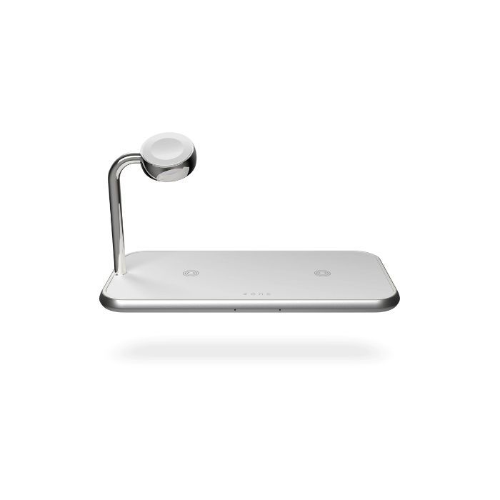 Buy Zens Aluminium Dual Wireless Charger Watch 10W White at Best Price Online iSTYLE Apple UAE iSTYLE Apple UAE