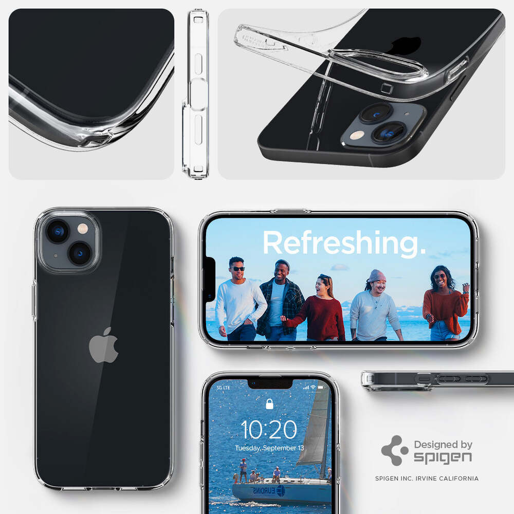 Spigen Crystal Flex  - iPhone 14 - iPhone cases - iPhone accessories -  Accessories - iSTYLE Apple UAE