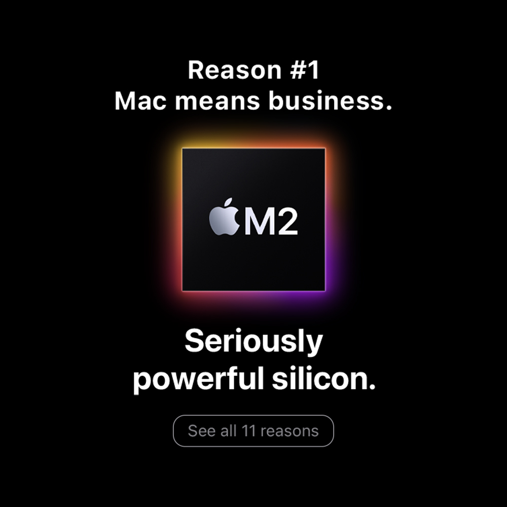 Mac means business